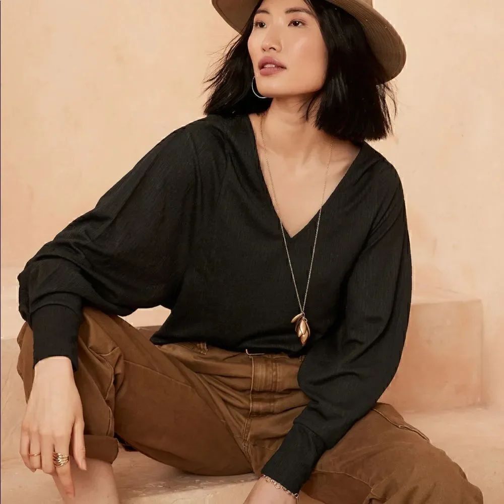 Banana Republic Cross Hatch Jacquard Top